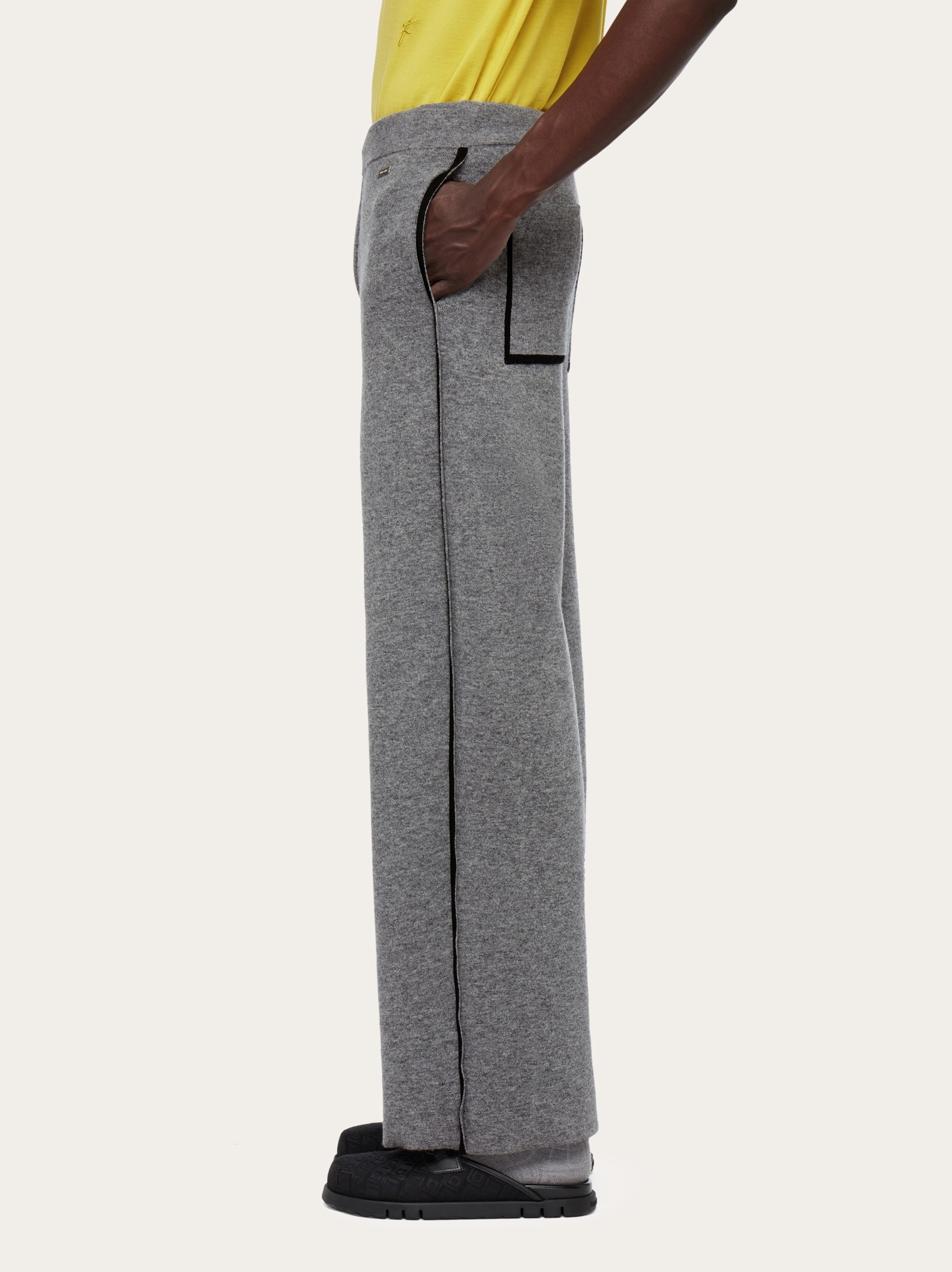 Knitted tracksuit trouser - 3