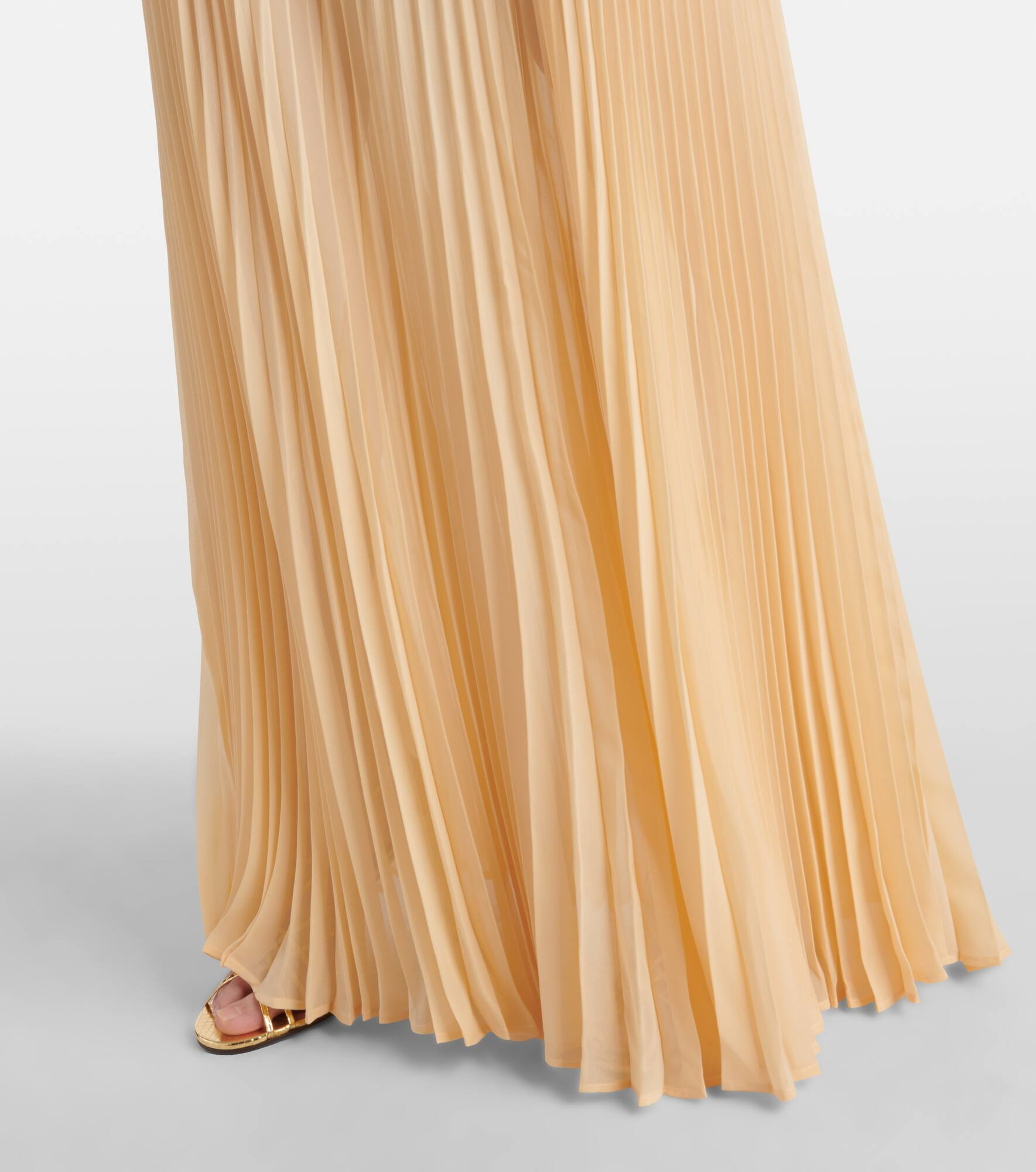 Rowan pleated maxi dress - 5