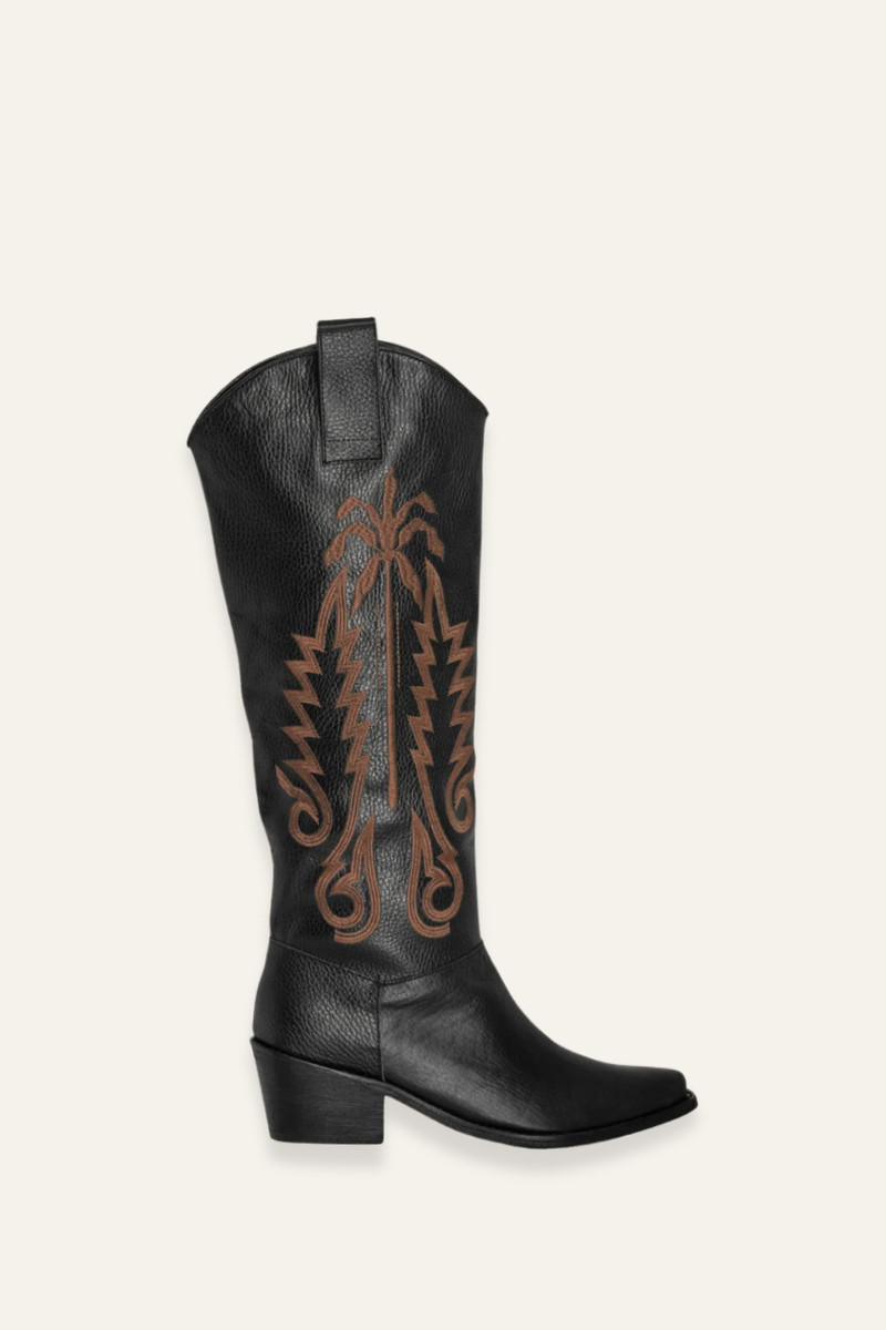 Paradise Garden Boots in Black 1