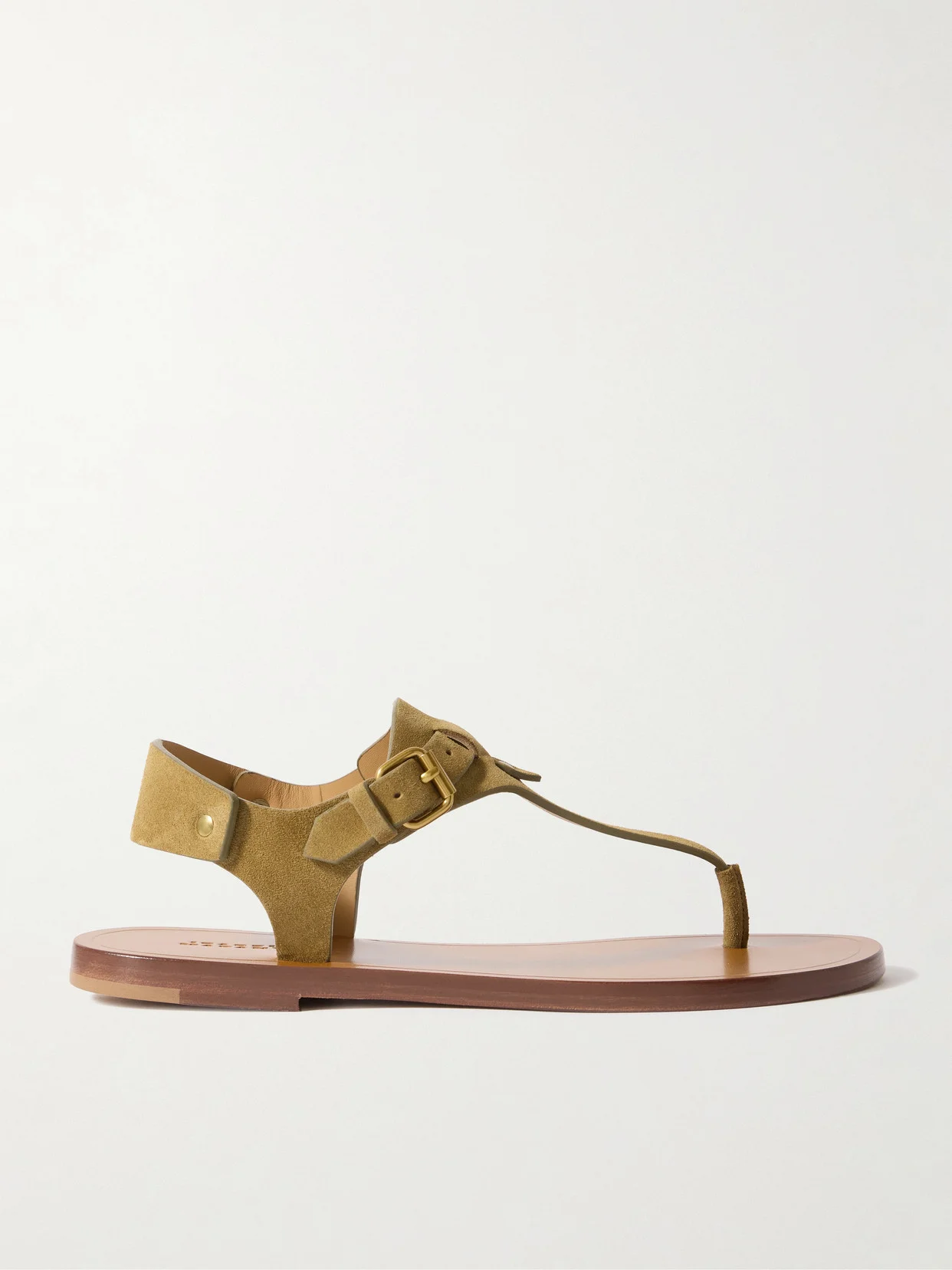 Akel Embellished Suede Sandals - 1