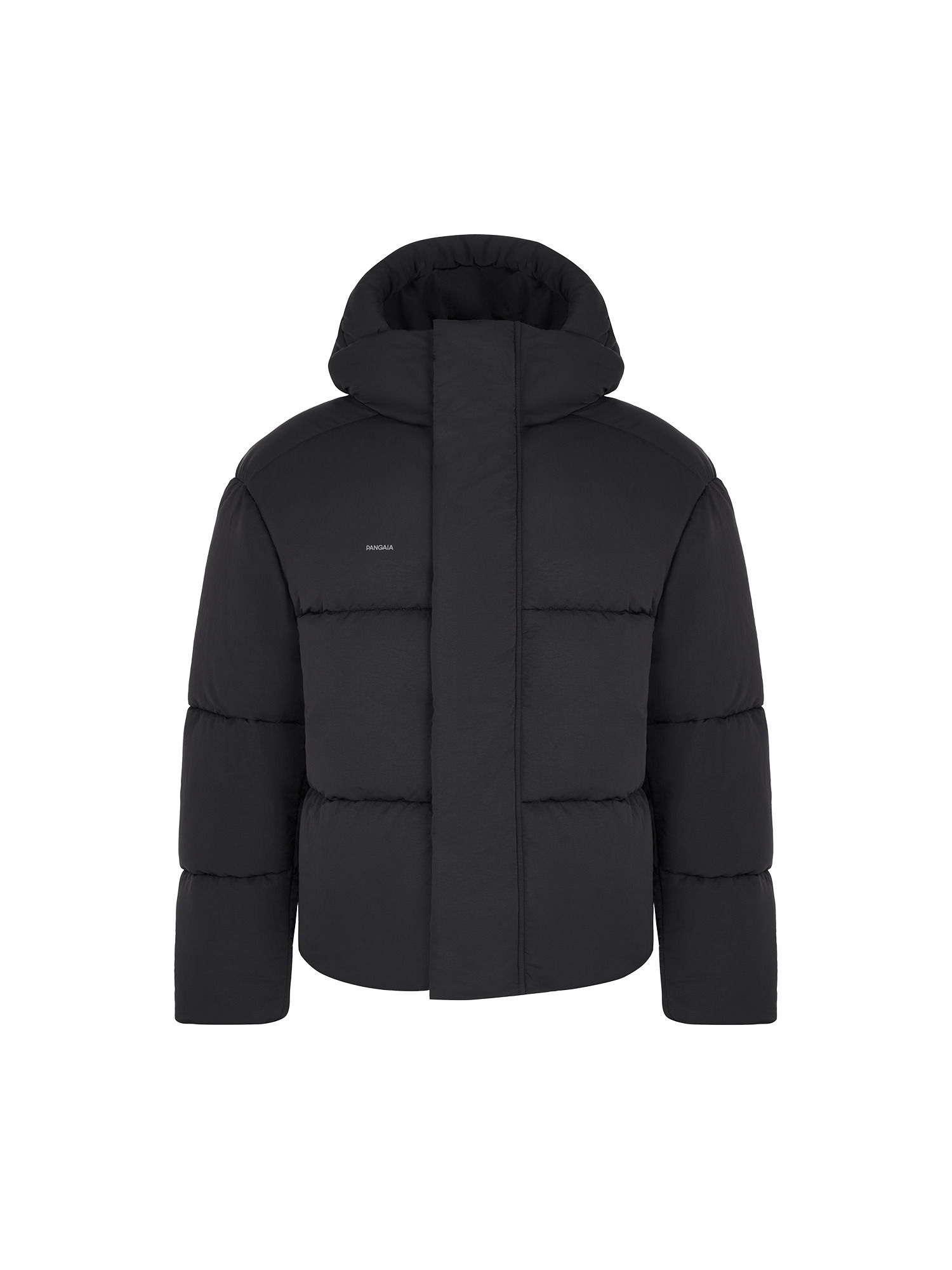 Men’s Flower-Warmth Recycled Nylon Puffer - Black - 1