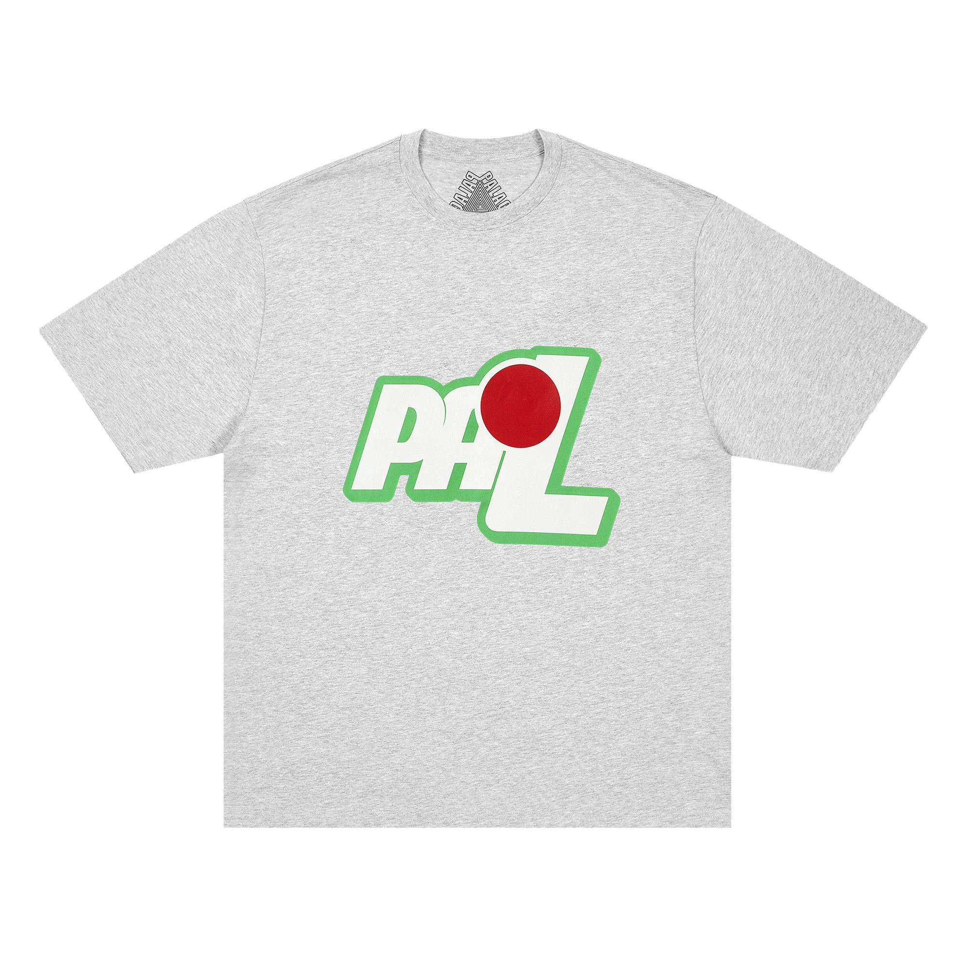 Palace P-Up T-Shirt 'Grey Marl' - 1