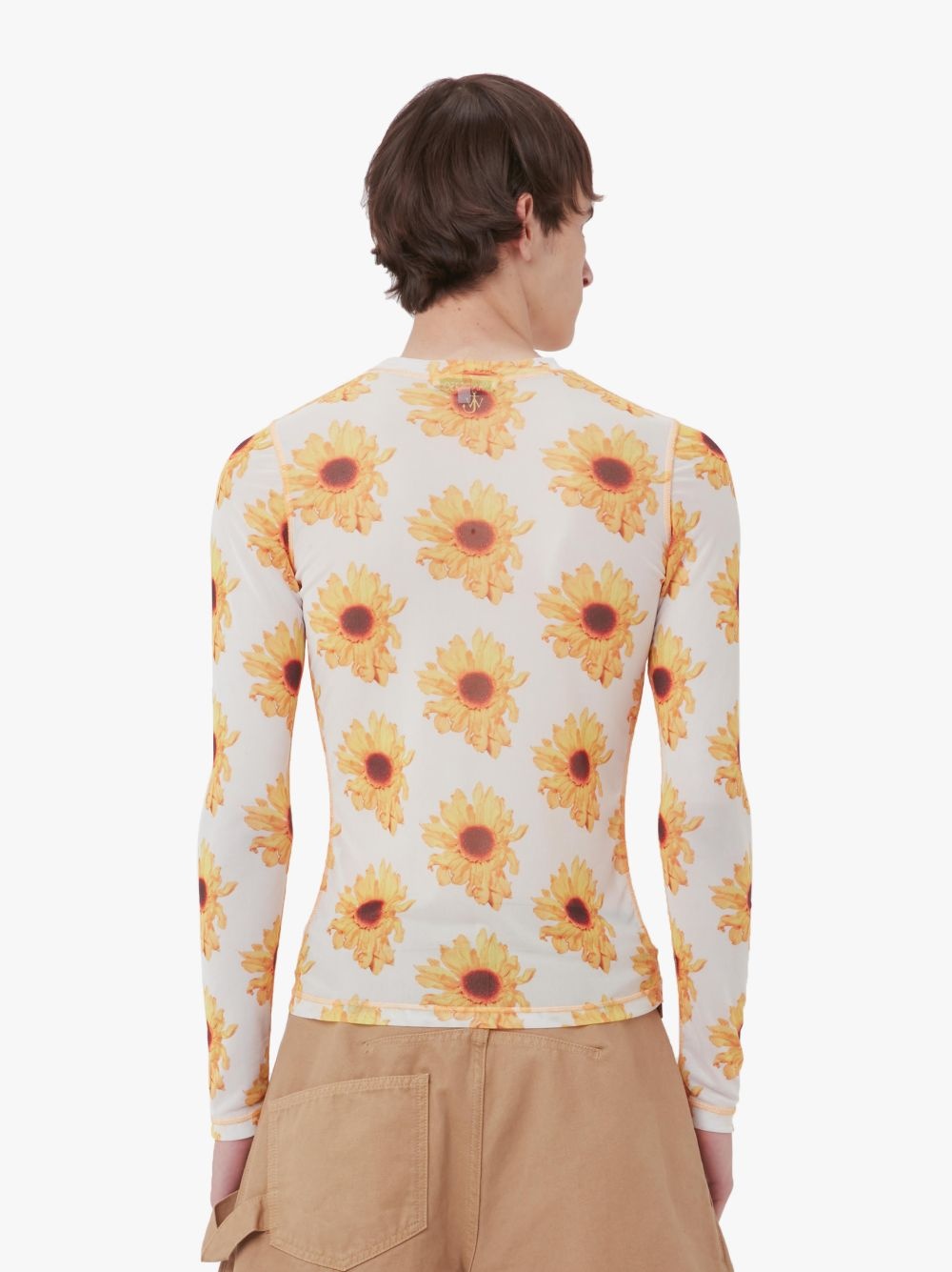 SHEER LONG SLEEVE TOP - 3