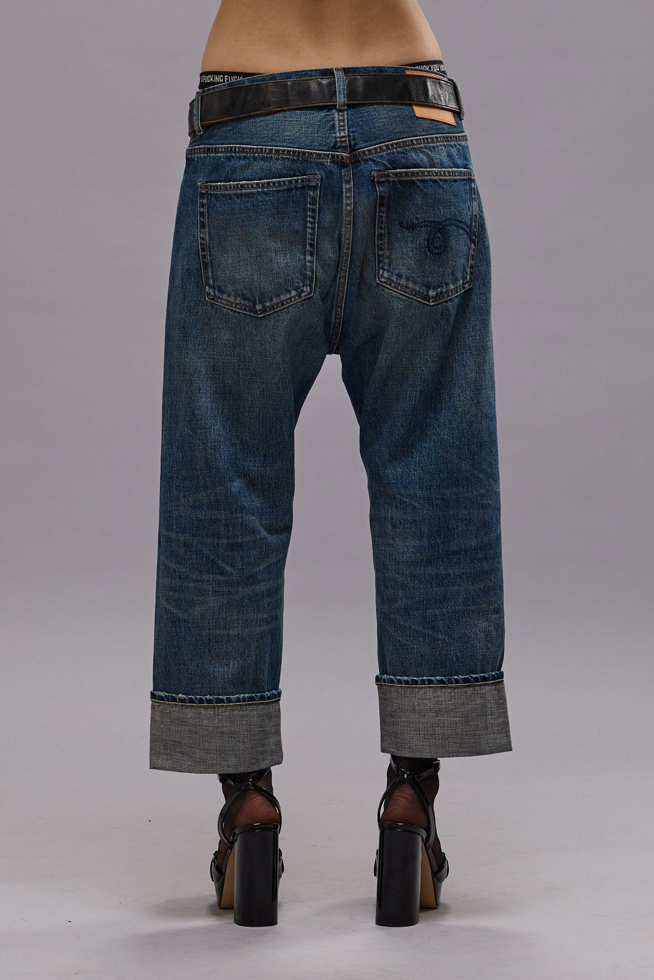 TAILORED DROP - ASPEN SELVEDGE BLUE - R13 - 7