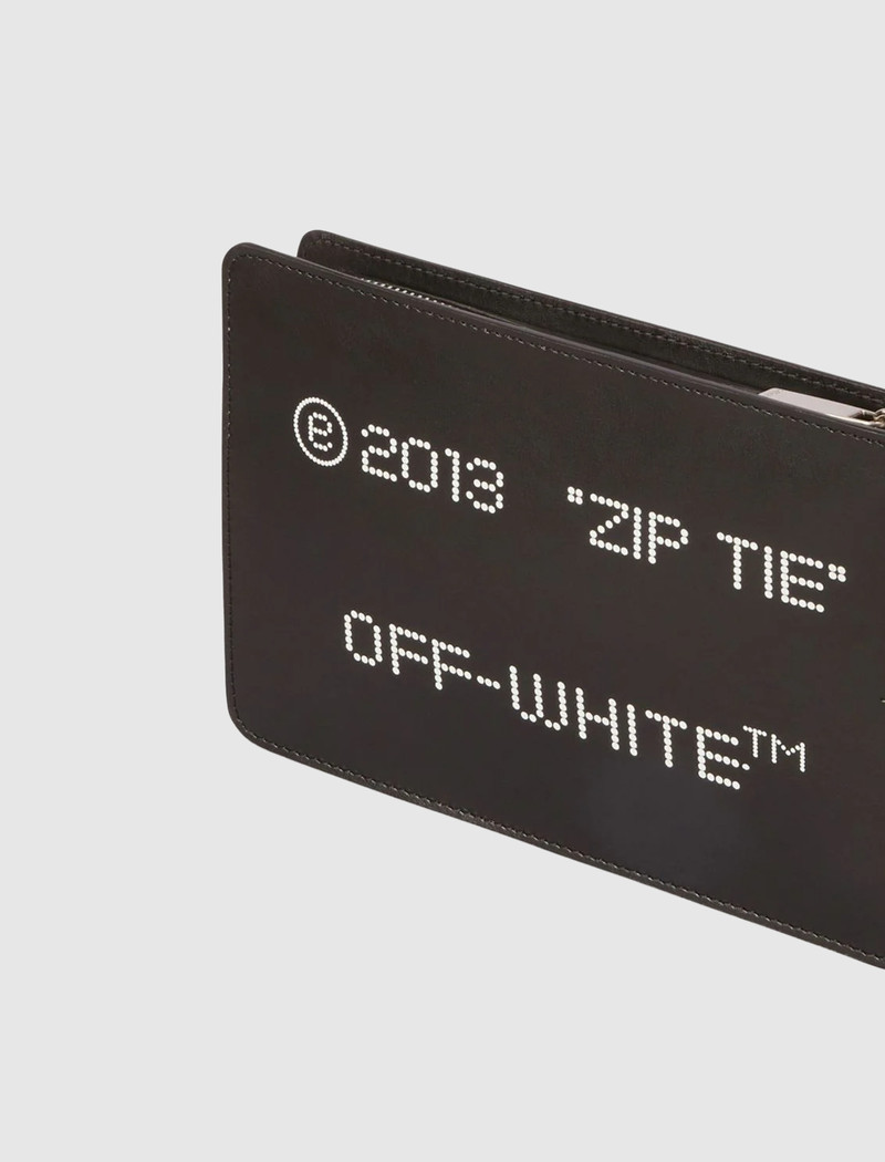Off-White ZIP TIE MEDIUM CLUTCH outlook