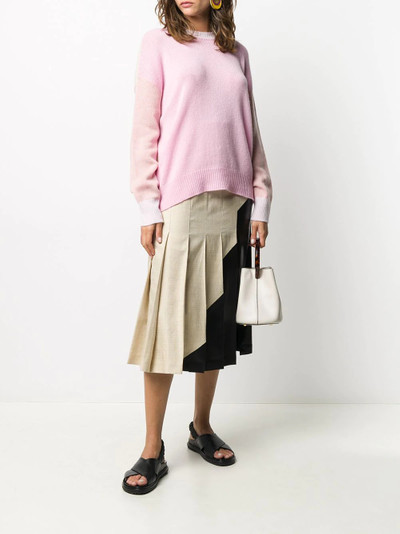 Marni colour-blocked cashmere jumper outlook