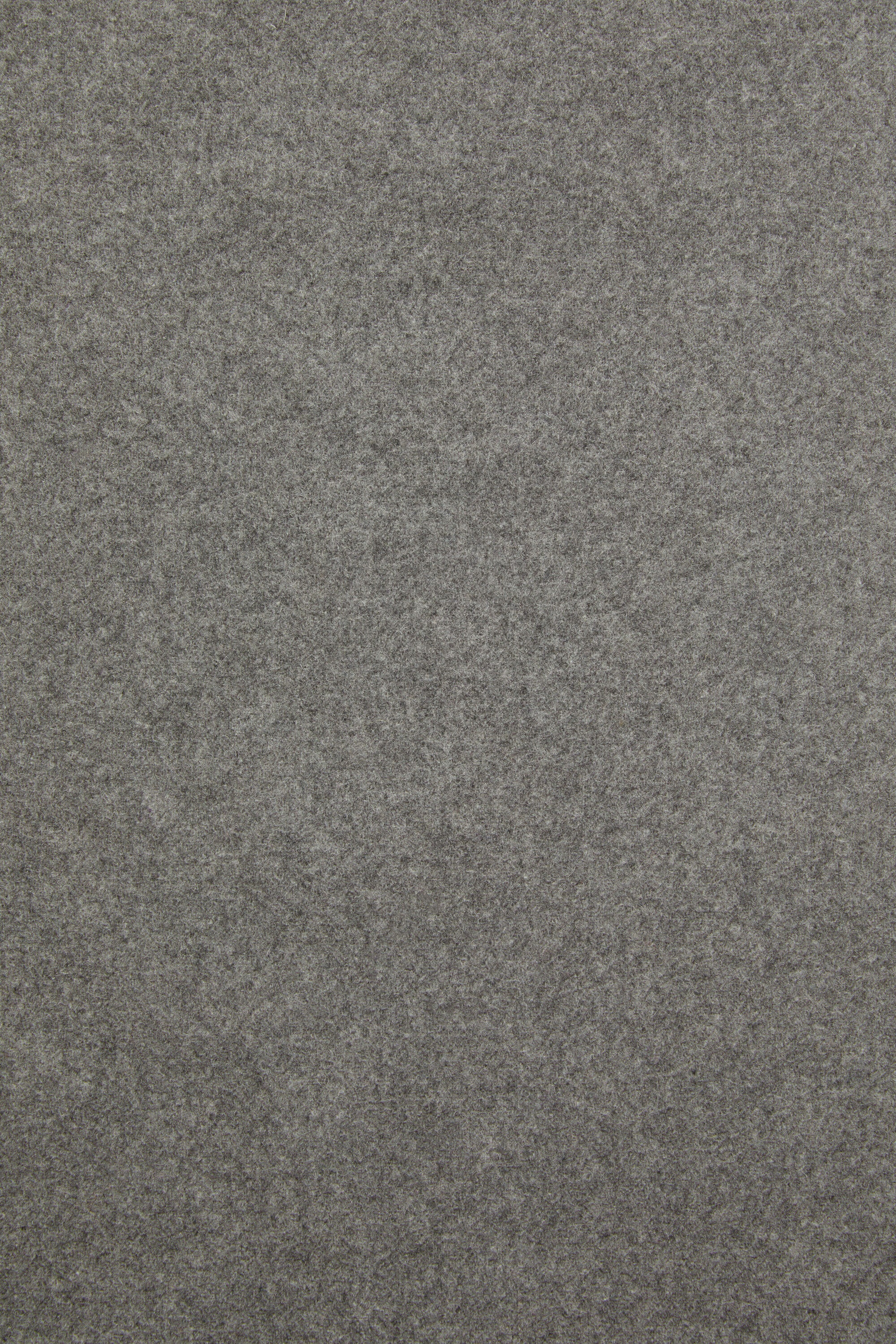 Cashmere fringe scarf - Narrow - Grey Melange - 5