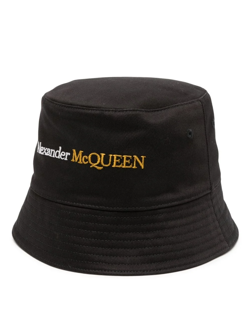 logo-embroidered bucket hat - 1