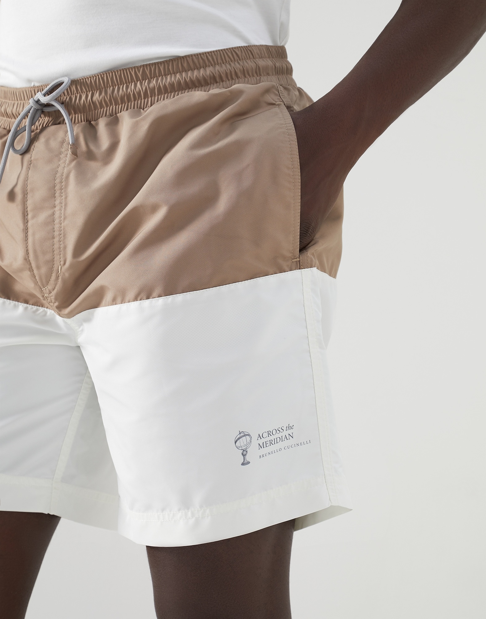 Two-tone swim shorts - 3