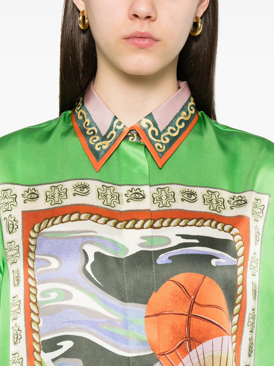 Lucky Pace Silk Shirt - 5