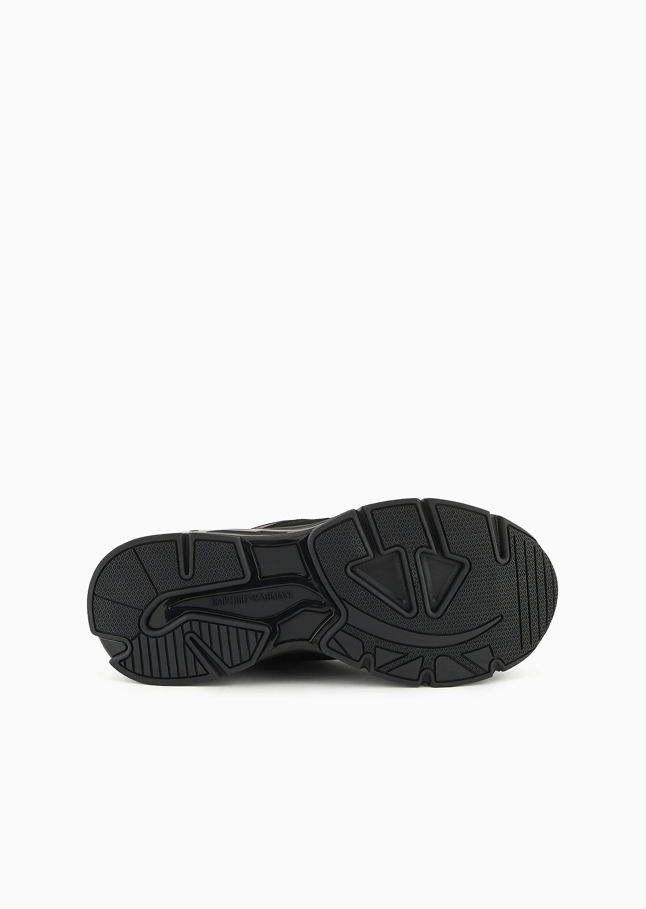 Suede sneakers with knit details - 6