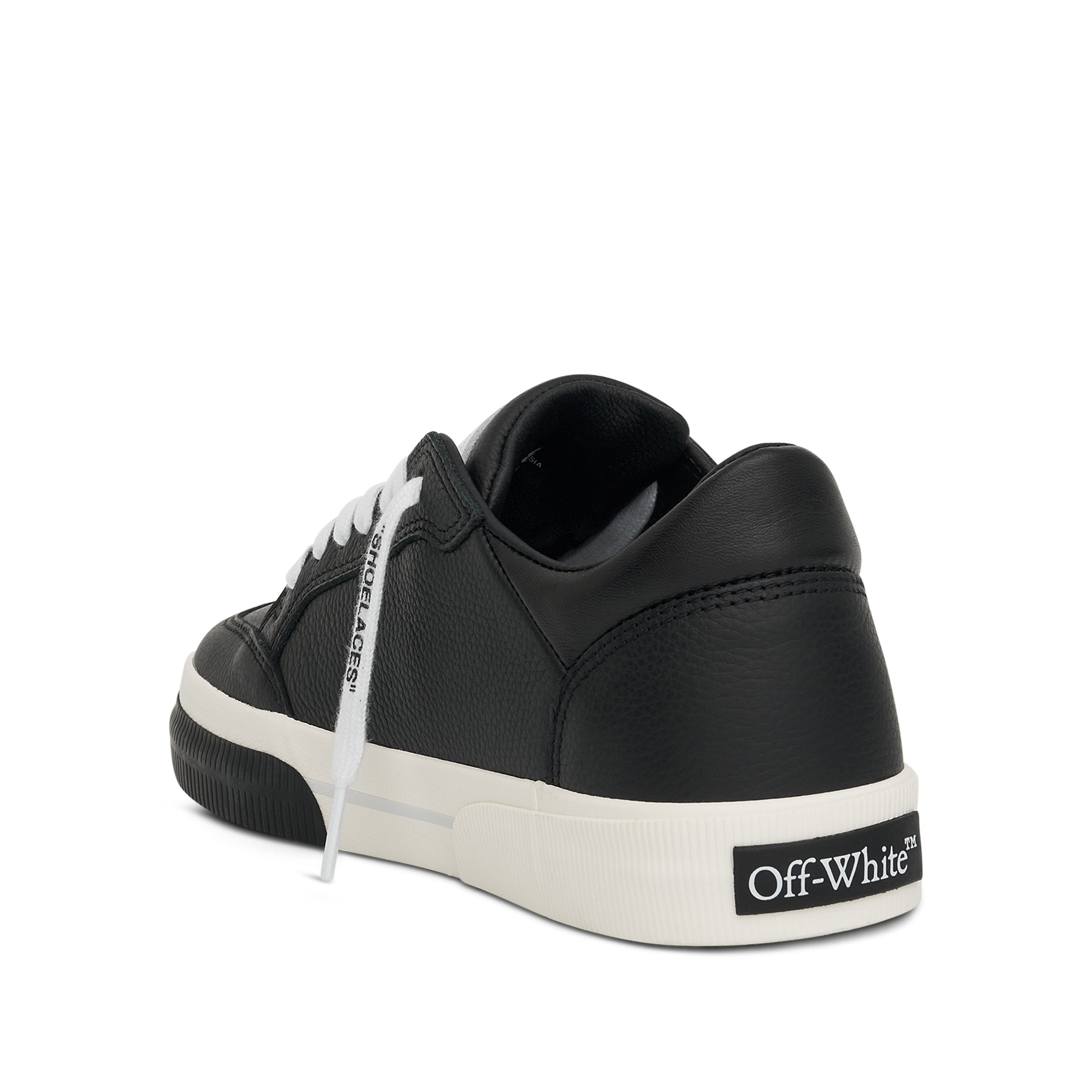 Out of Office Calf Leather Sneaker in Dark Grey/Black - 3