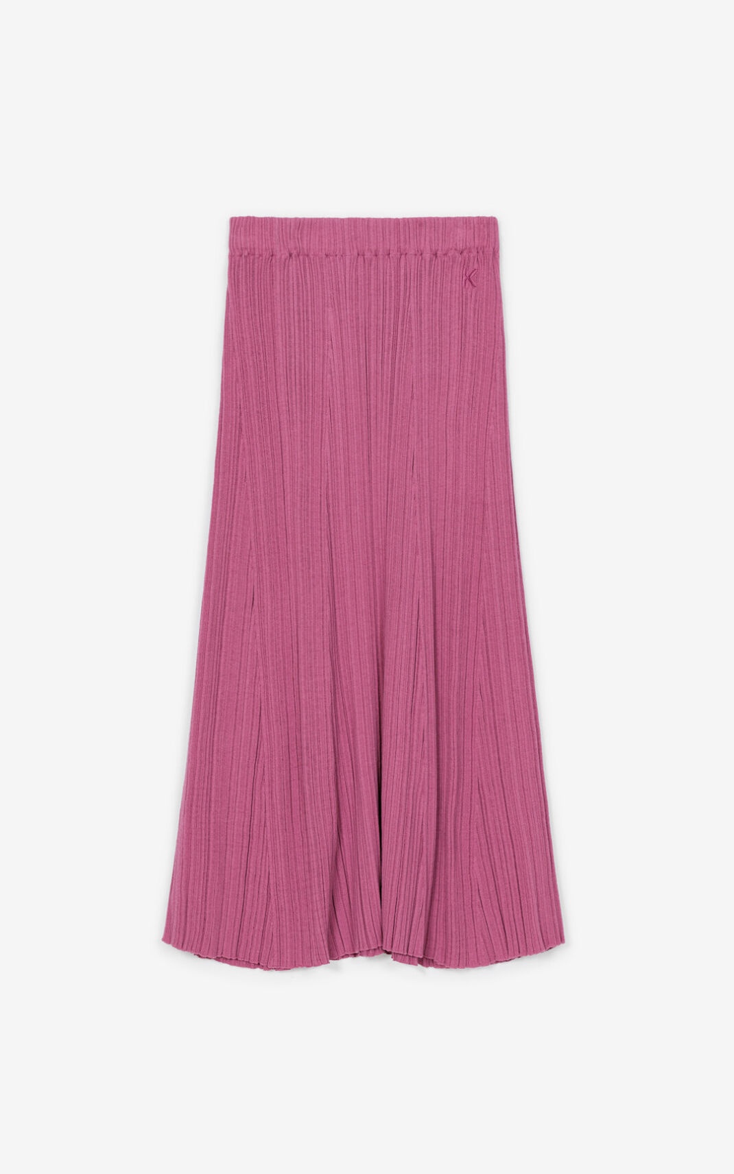 Pleated midi skirt - 1