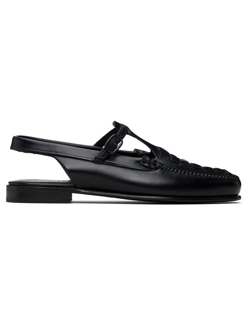 Black Roqueta Loafers 1