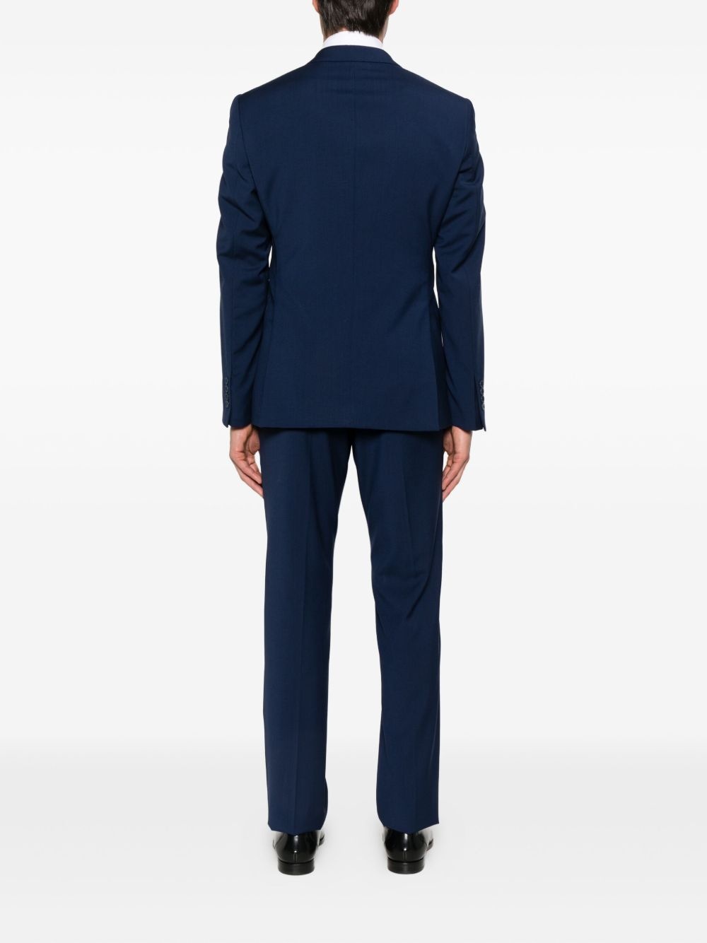 virgin wool single-breasted suit - 3