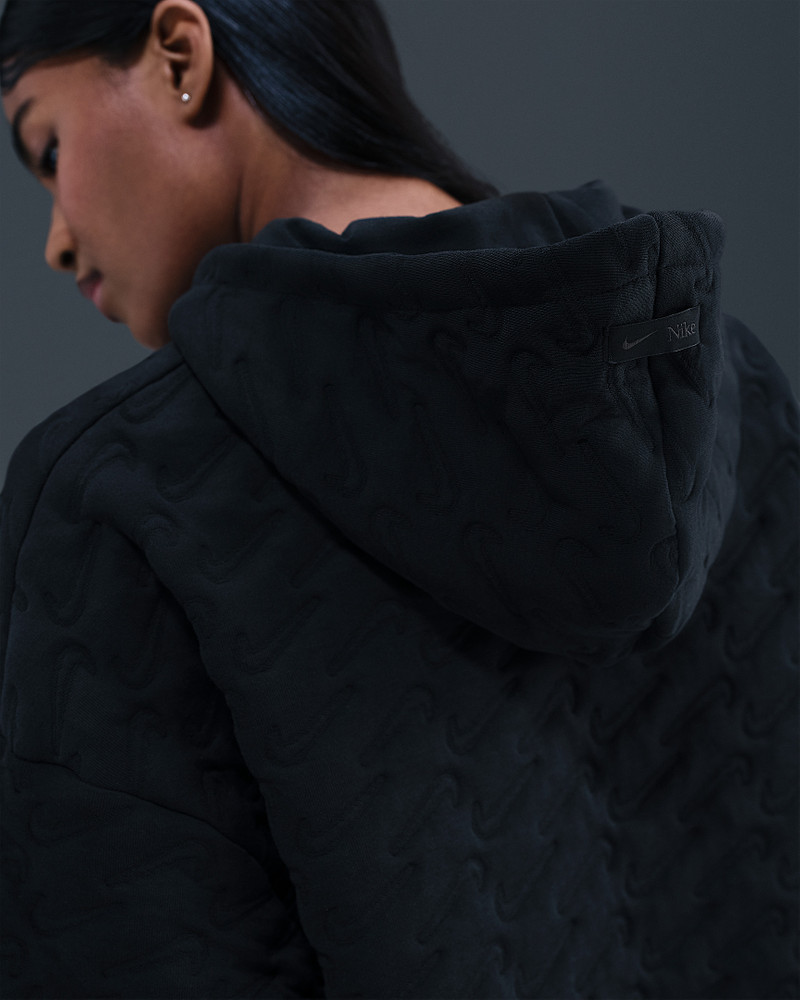 Nike Nike Sportswear Phoenix Fleece Women's Loose Jacquard Pullover Hoodie outlook