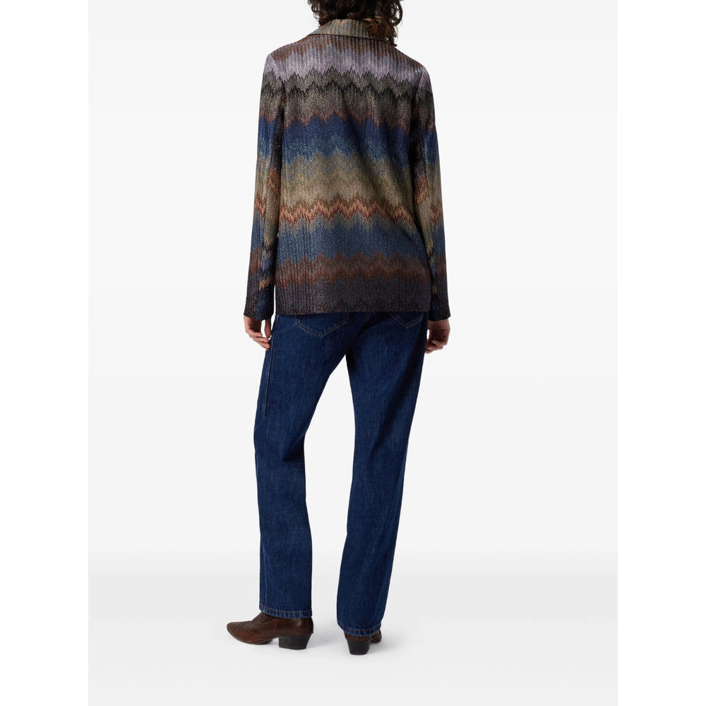 Missoni Blue Jackets - Blazers Women - 3