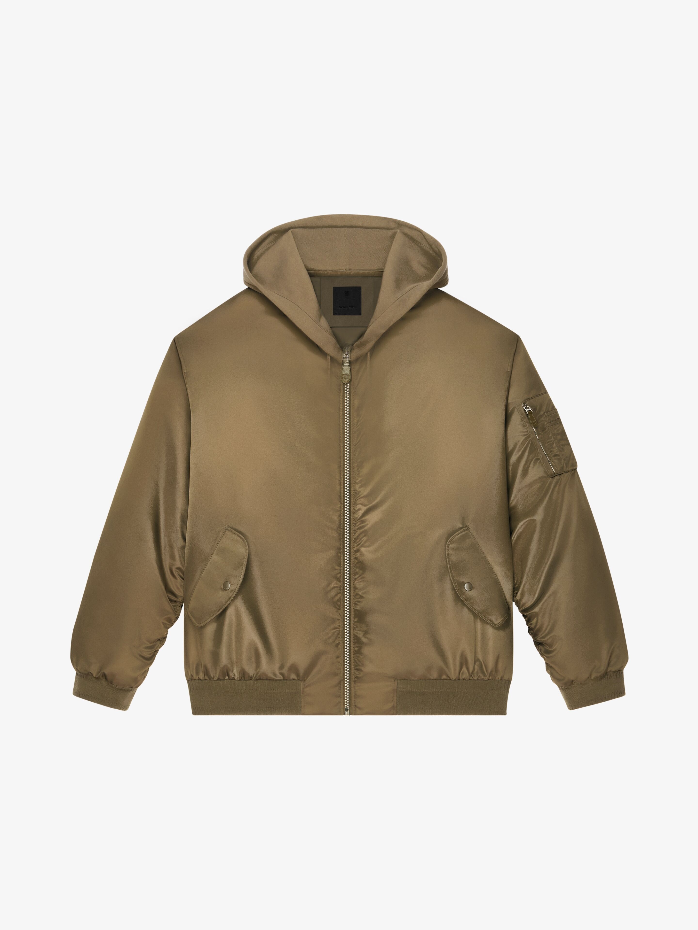 Givenchy OVERSIZED HOODED BOMBER JACKET | REVERSIBLE