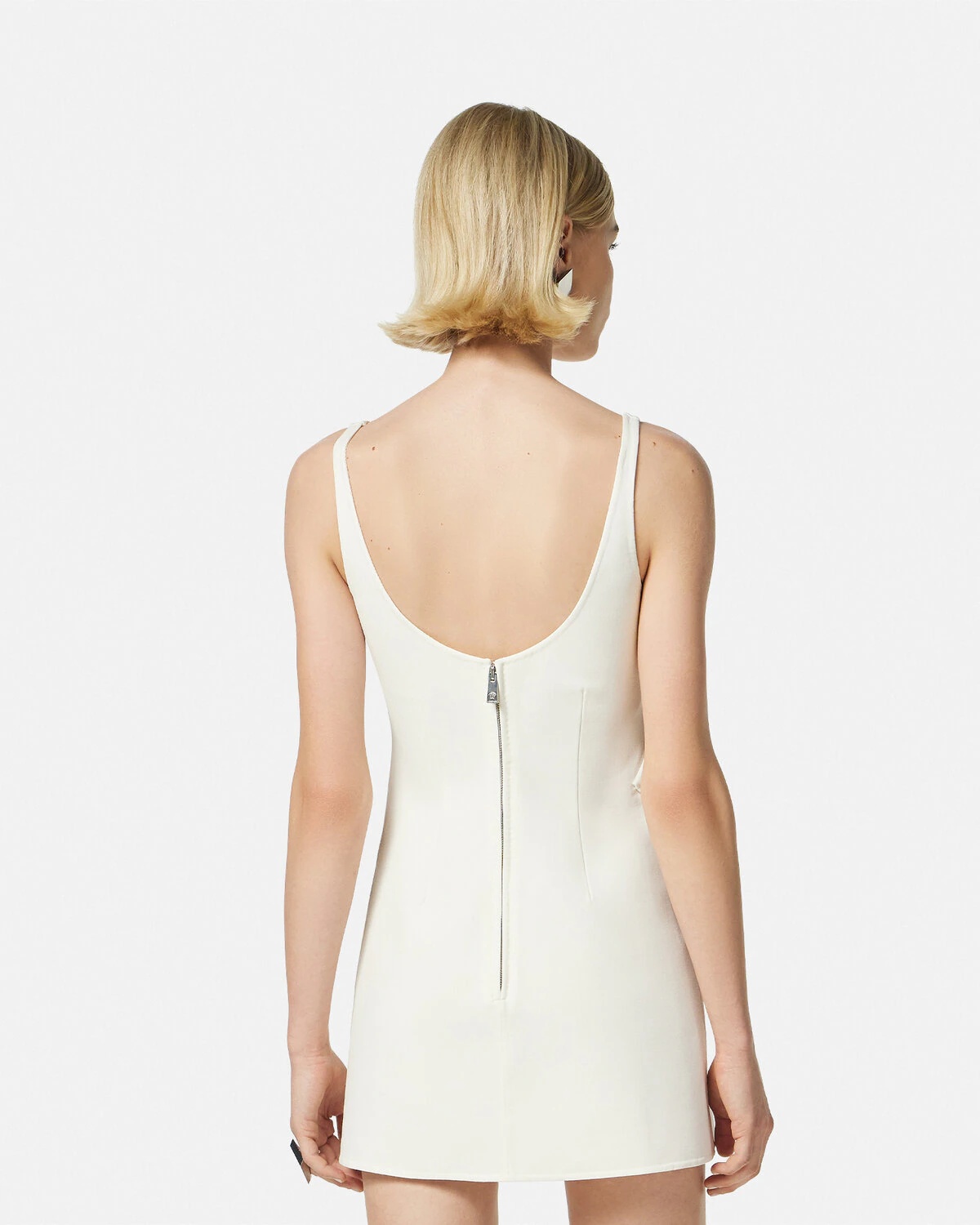 Wool-Blend Shift Mini Dress - 5