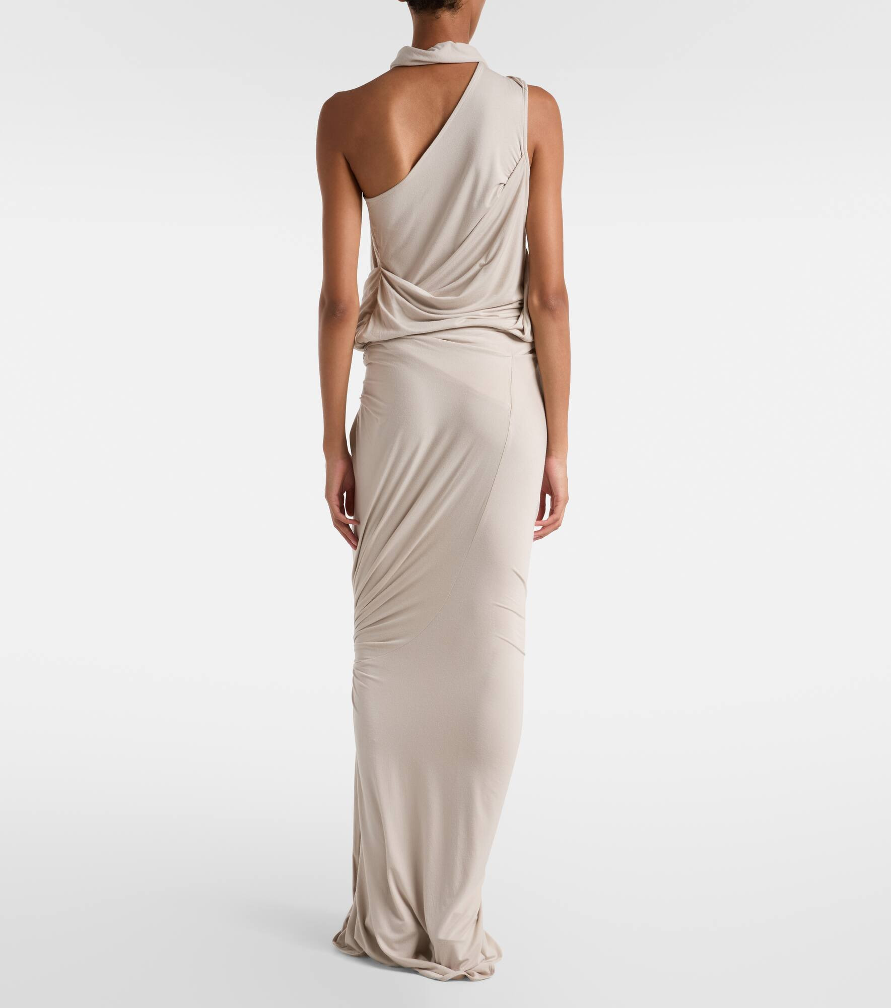Draped maxi skirt - 3