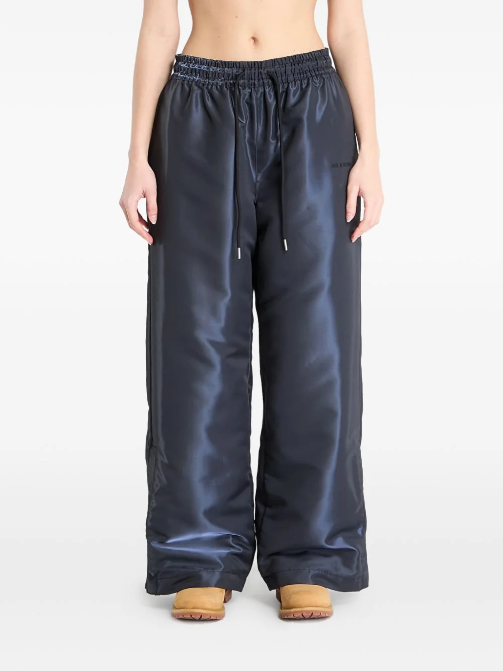 drawstring-waist track pants - 1