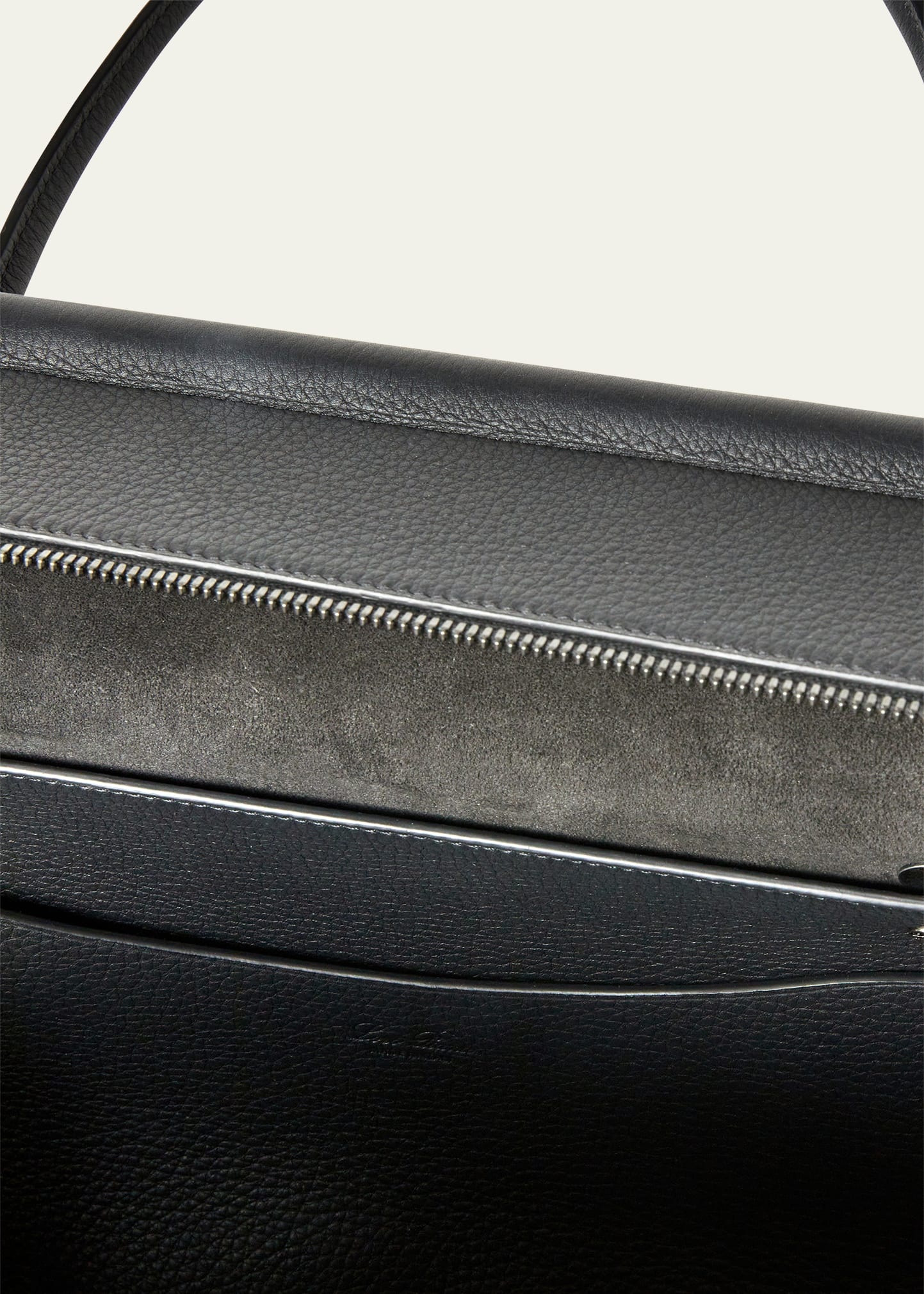 Men's Loom L42 Leather Weekender Bag - 4