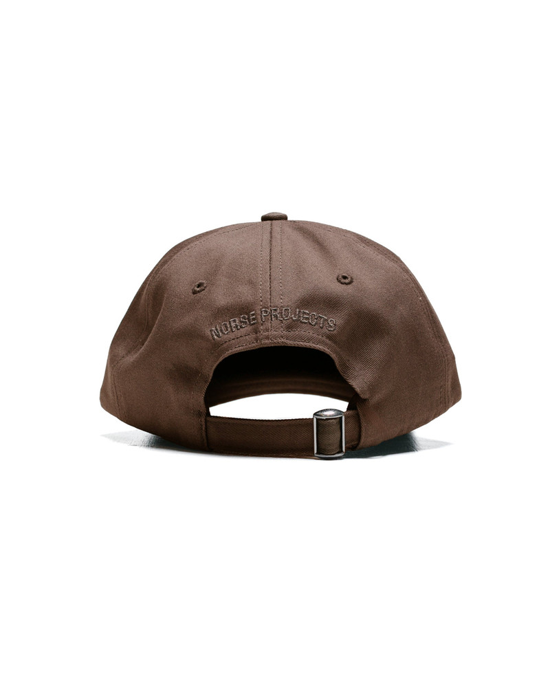 NORSE PROJECTS Twill Sports Cap Chestnut outlook