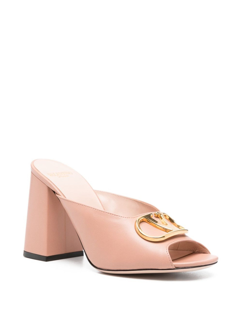 Valentino logo-embellishment sandals outlook