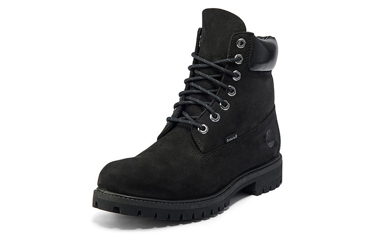 Timberland Premium 6 Inch Waterproof Wide-Fit Boot 'Black Nubuck' A2HMVW - 3