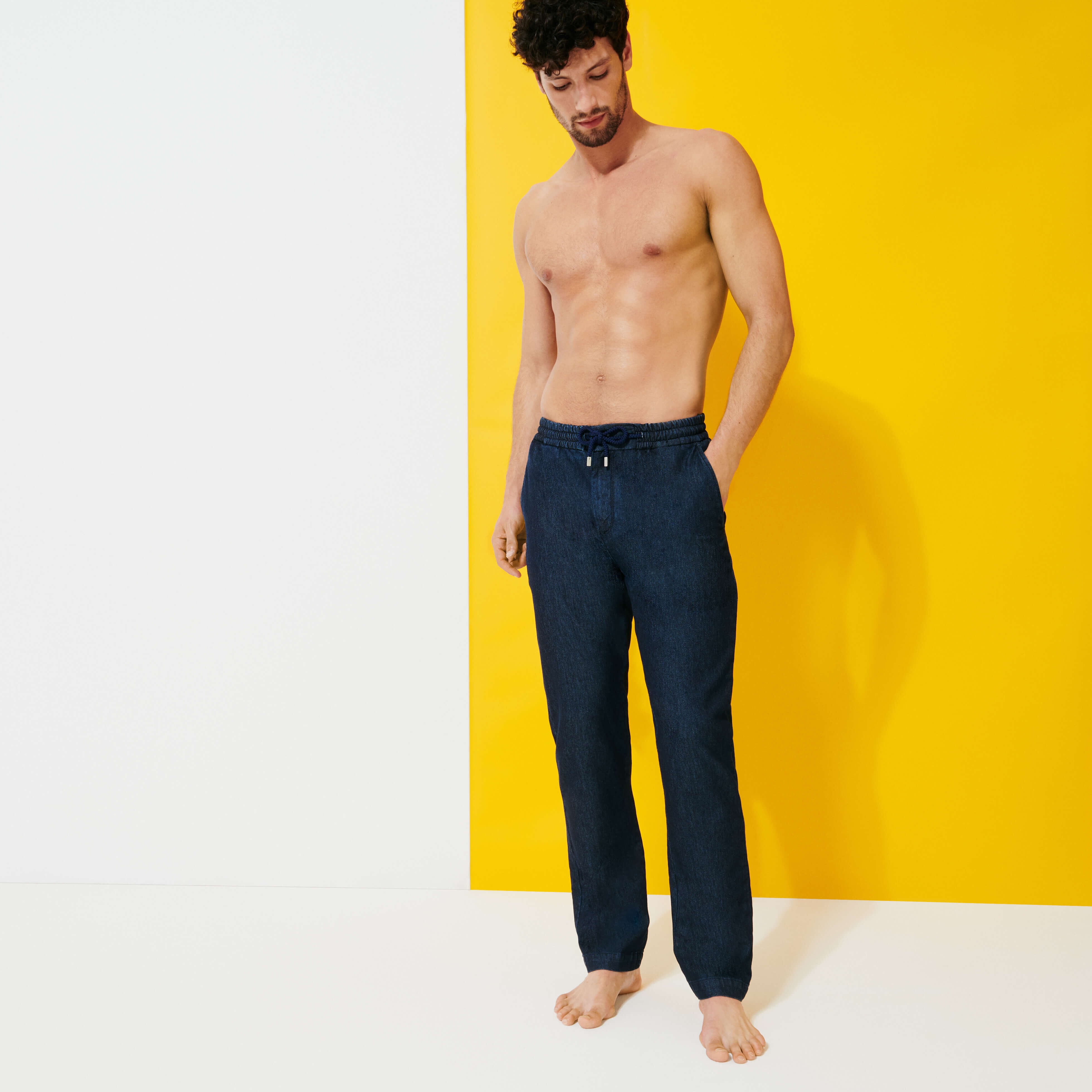 Men Denim Jogging Pants - 3