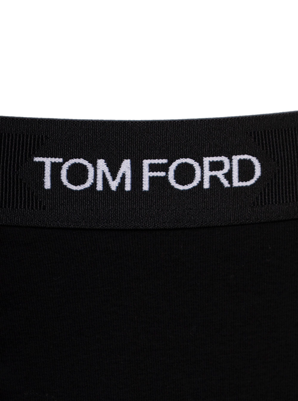 Tom Ford Men Black Cotton Boxer With Logo - 5