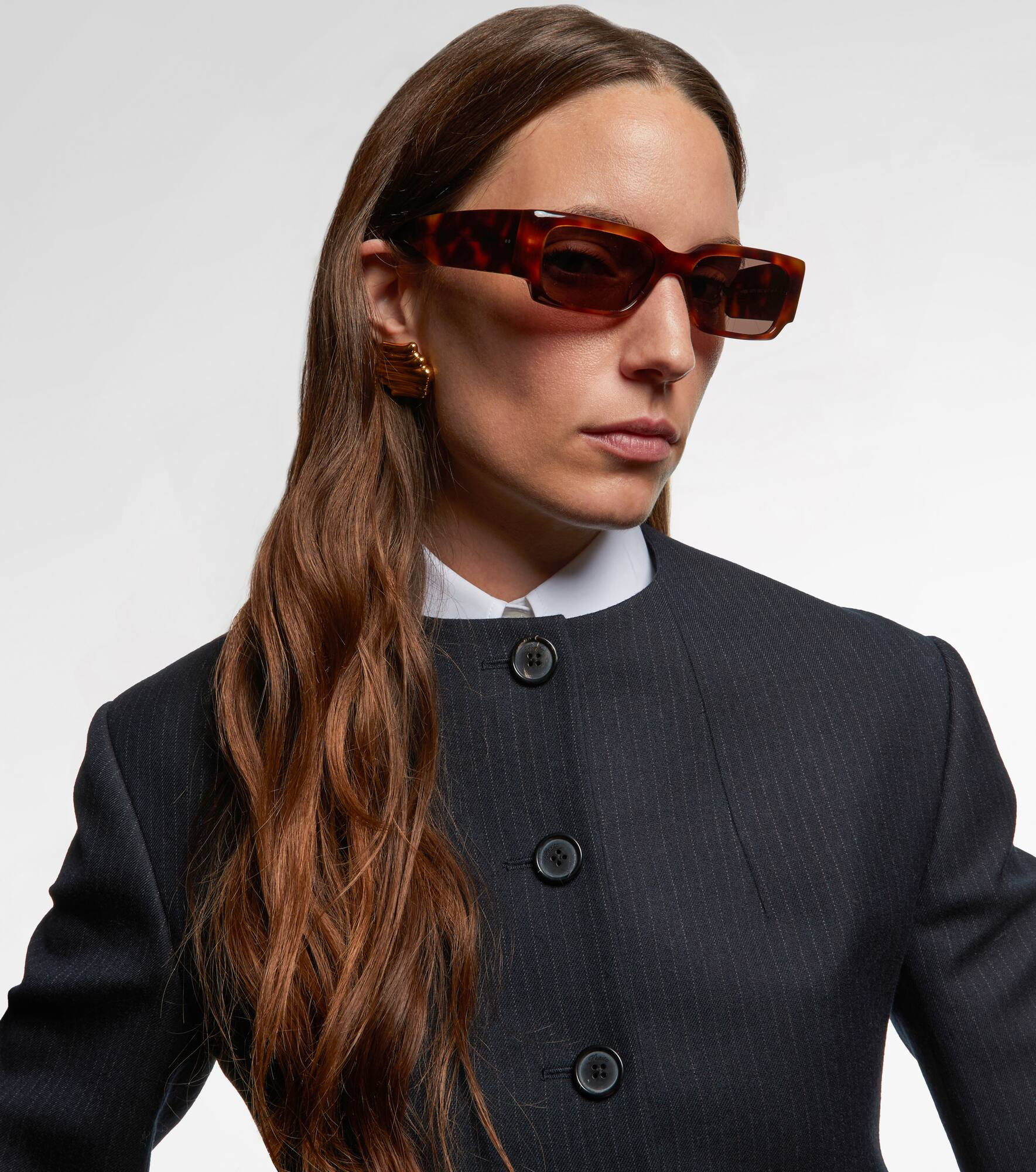x Oliver Peoples rectangular sunglasses - 3