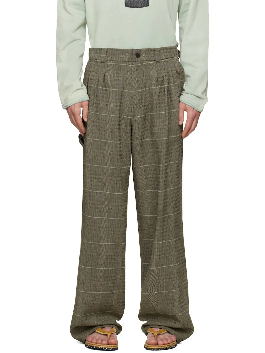 Taupe Andras Formal Trousers - 1