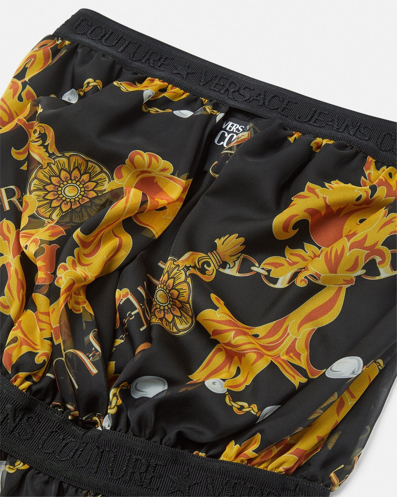 VERSACE JEANS COUTURE Chain Couture Long Dress outlook