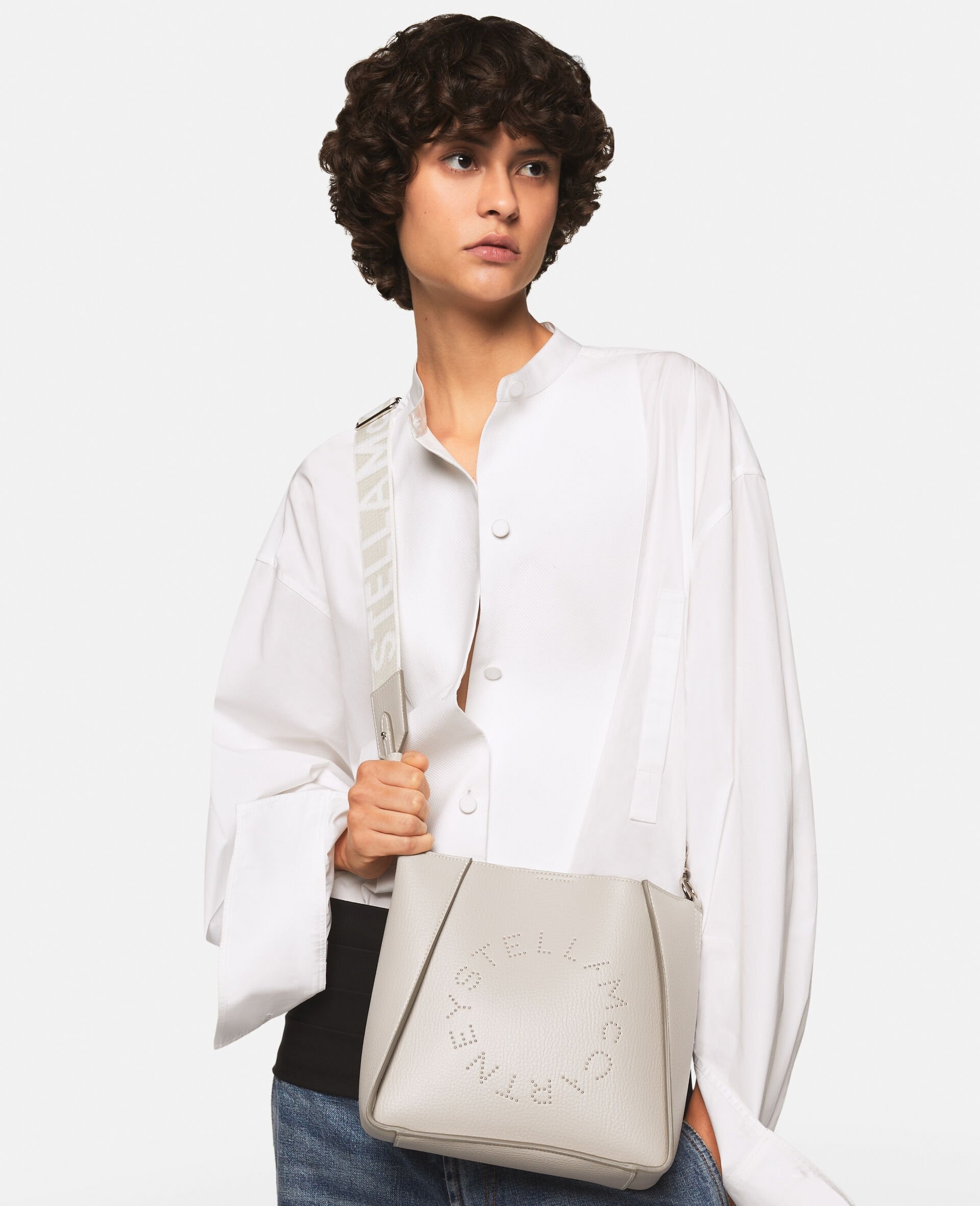 Stella McCartney Logo Crossbody Bag | REVERSIBLE