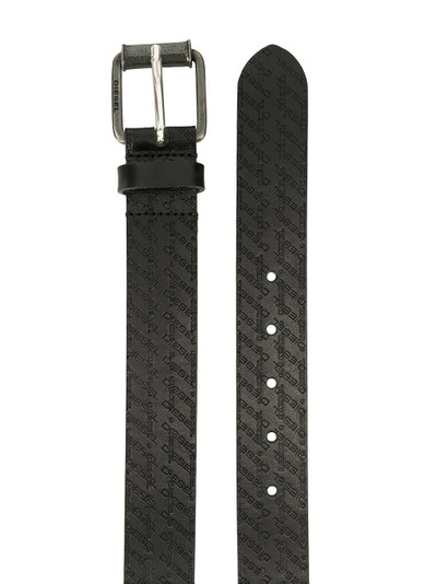 Diesel debossed belt outlook