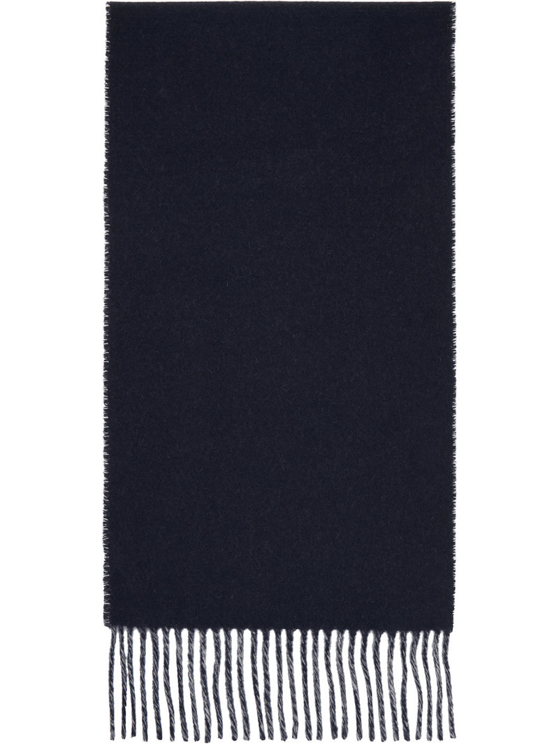 JACQUEMUS Navy 'The Jacquemus' Scarf outlook