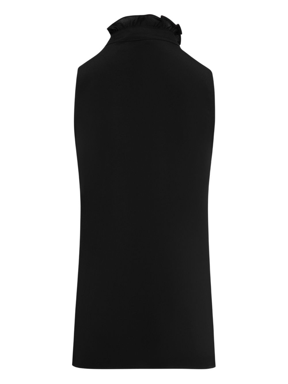 Felton ruffled high-neck sleeveless shirt - 2