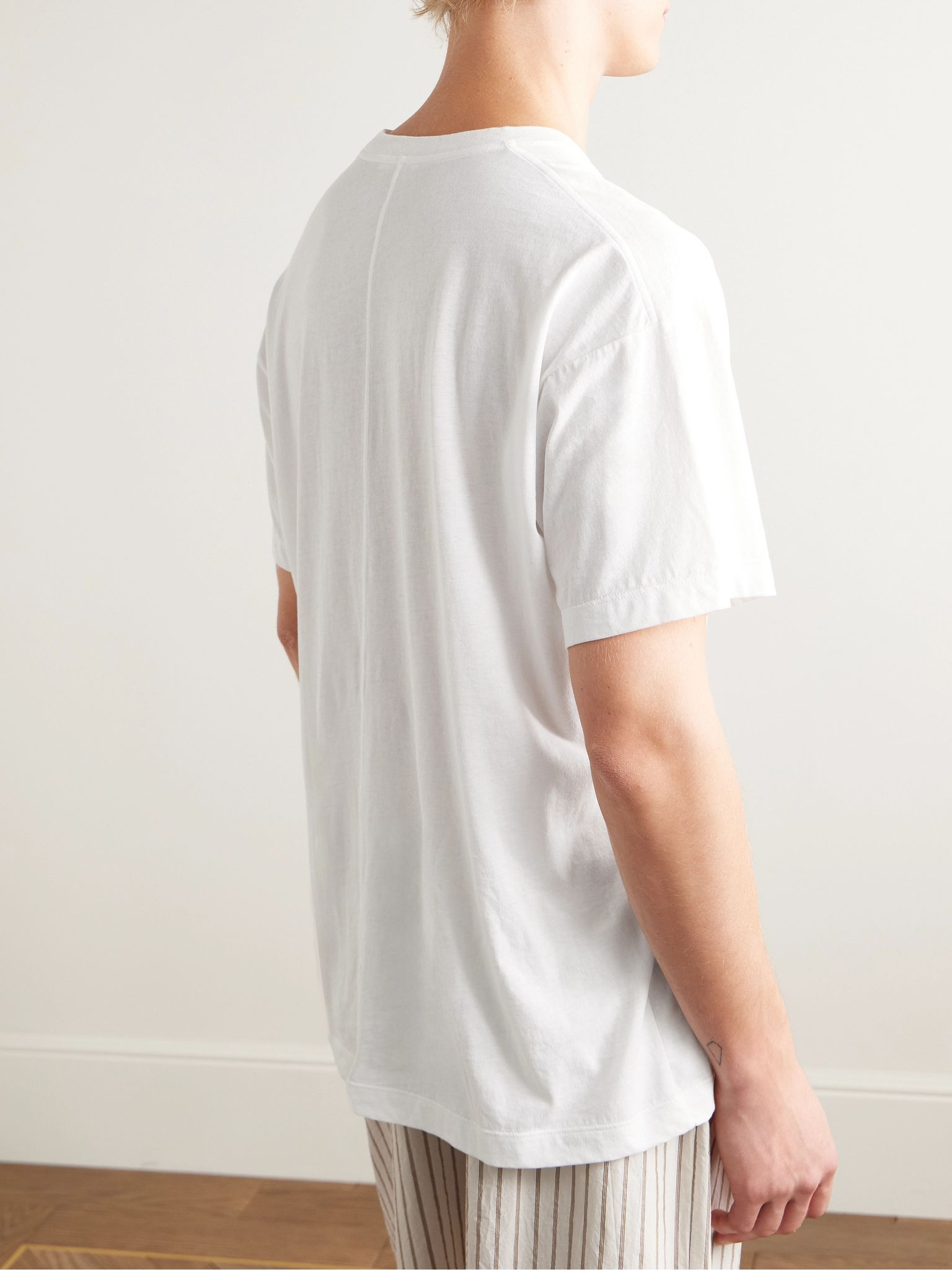 Lawson Organic Cotton-Jersey T-Shirt White - 3