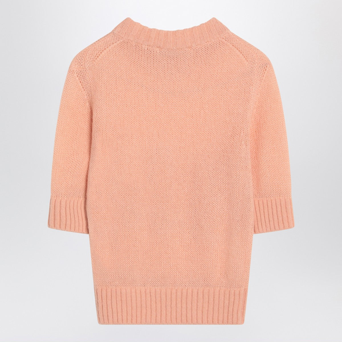 Chloé Peach-colored top with logo embroidery - 2