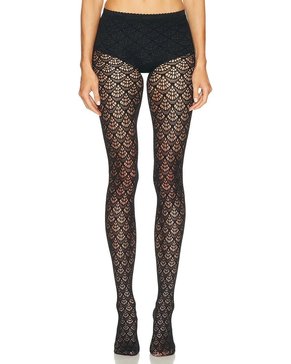 Mermaid Net Tights - 1
