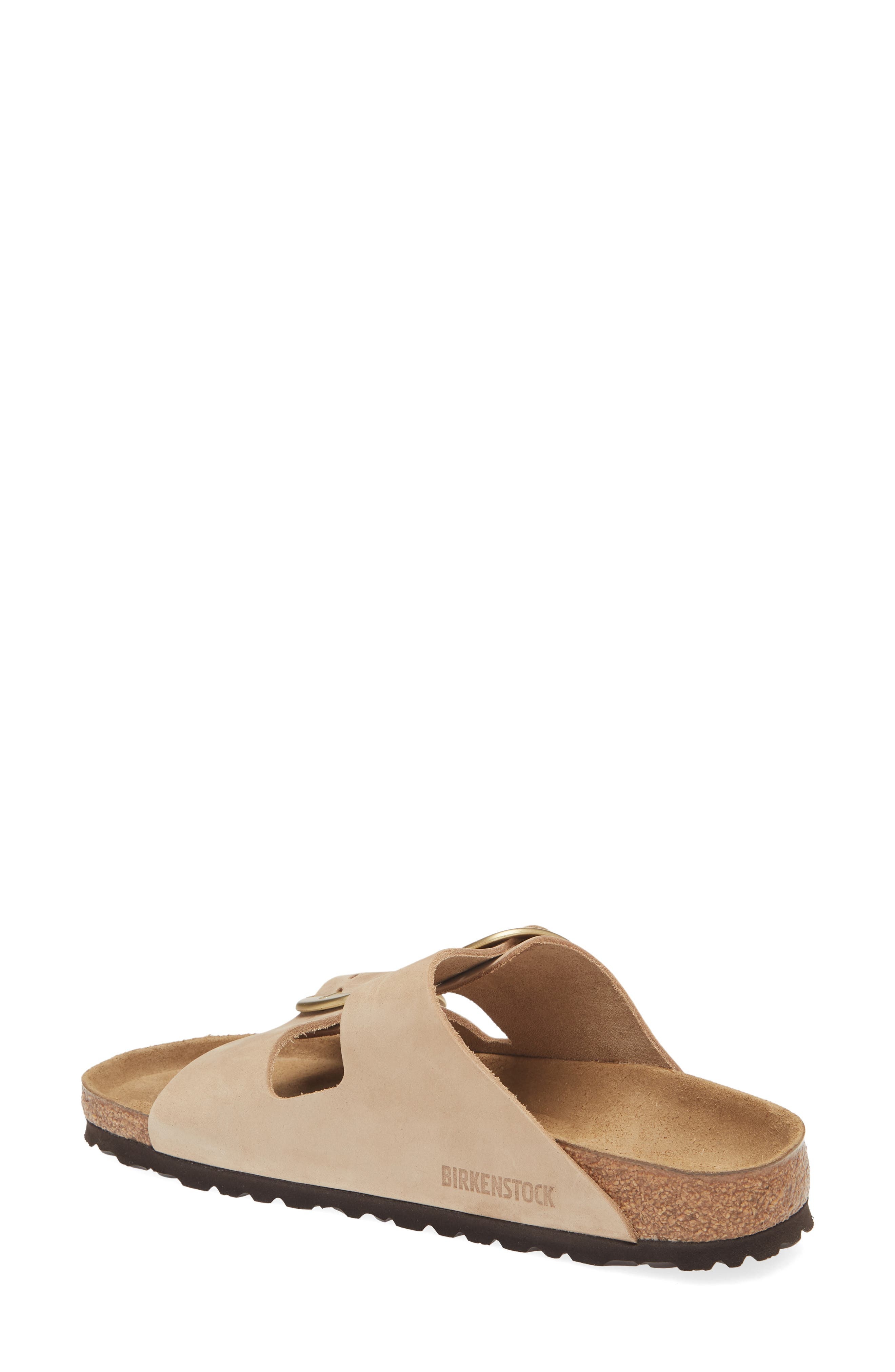 Birkenstock Arizona Big Buckle Slide Sandal in Sandcastle Biege at Nordstrom - 2