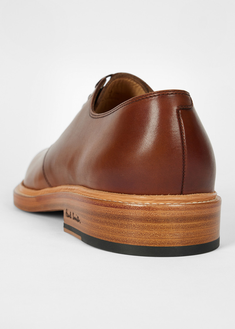 Tan Leather 'Sheridan' Shoes 4