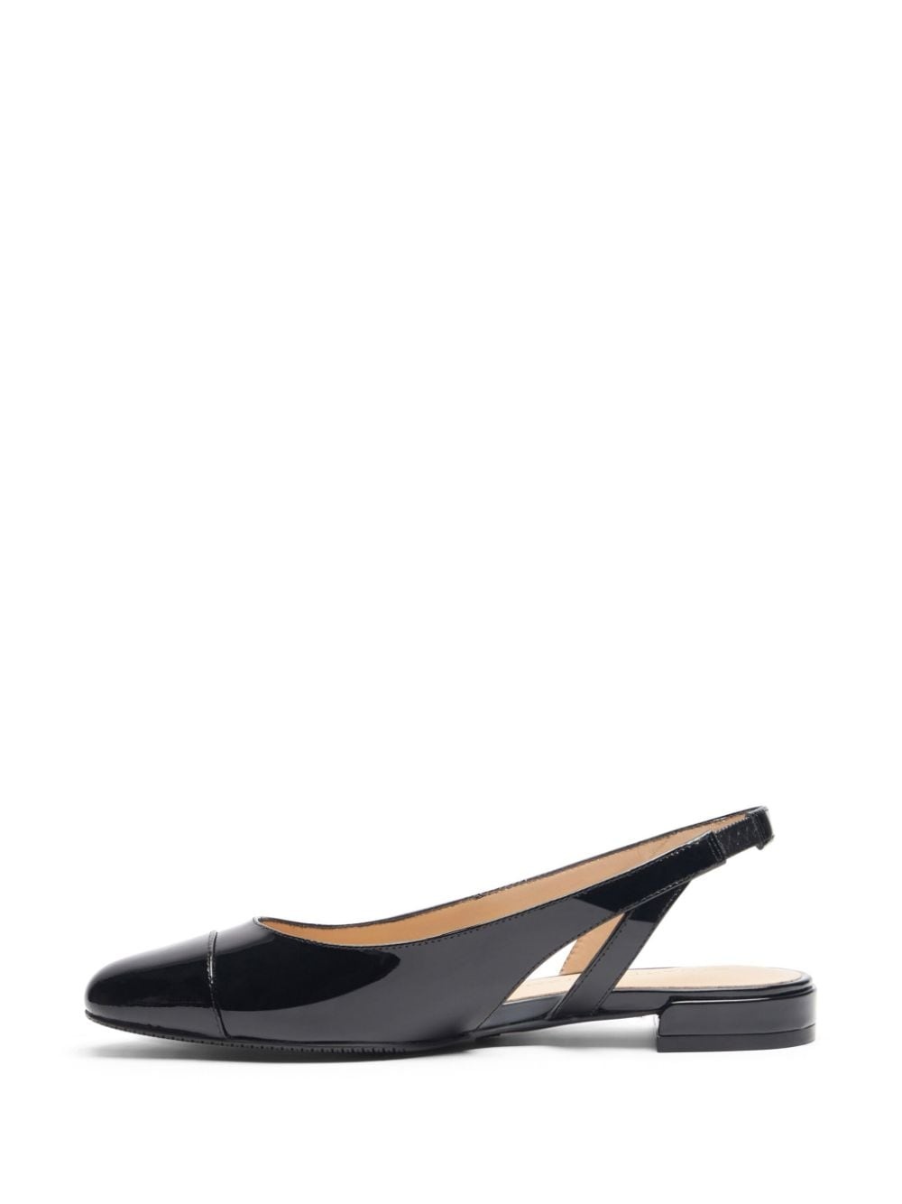 Sleek slingback leather pumps - 3