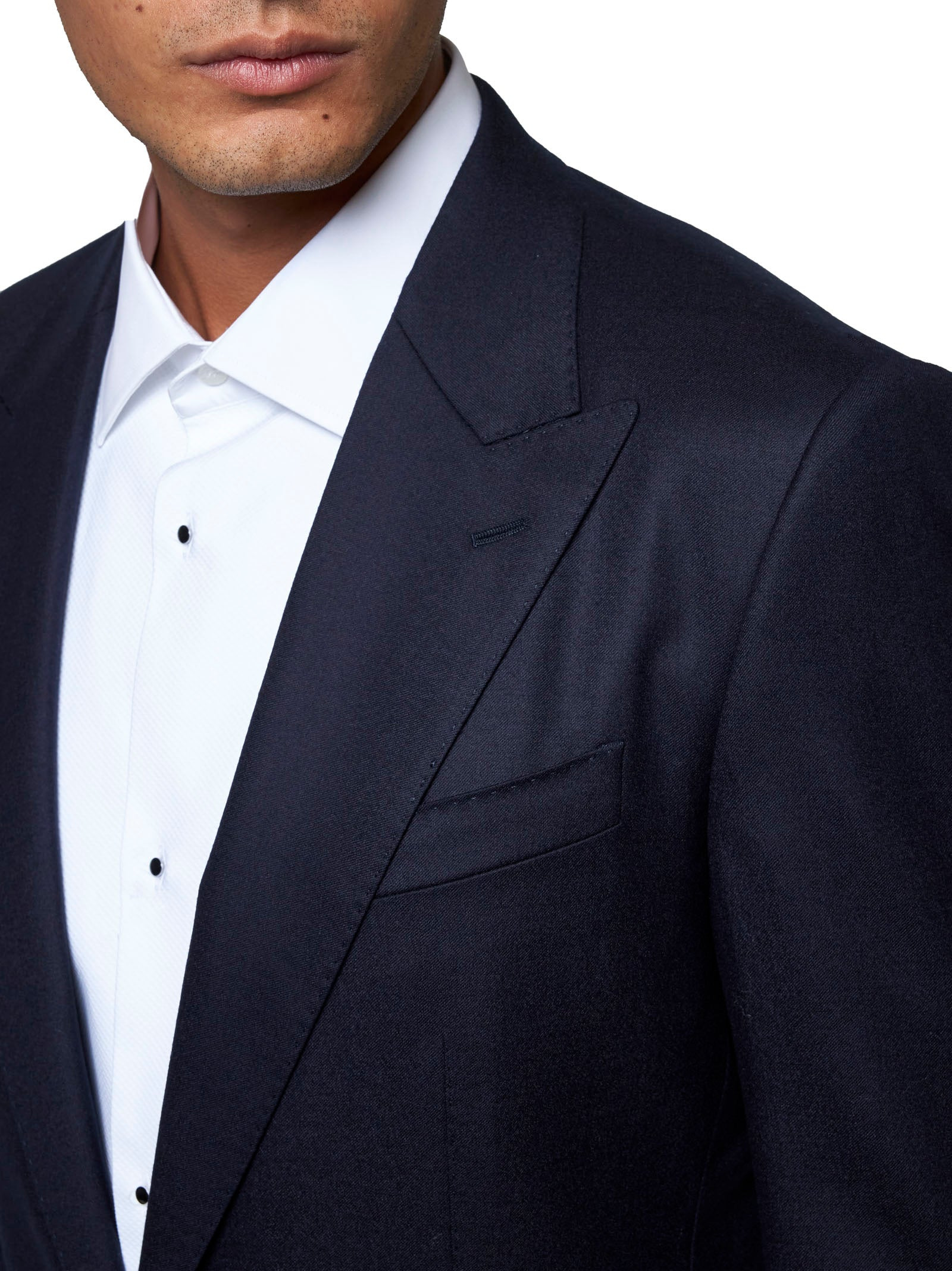 Wool single-breasted blazer - 4