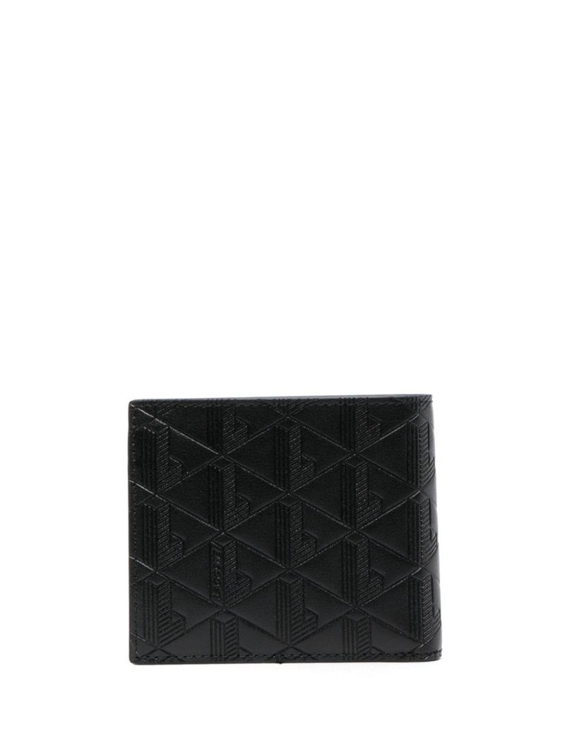 LACOSTE logo-plaque leather wallet outlook