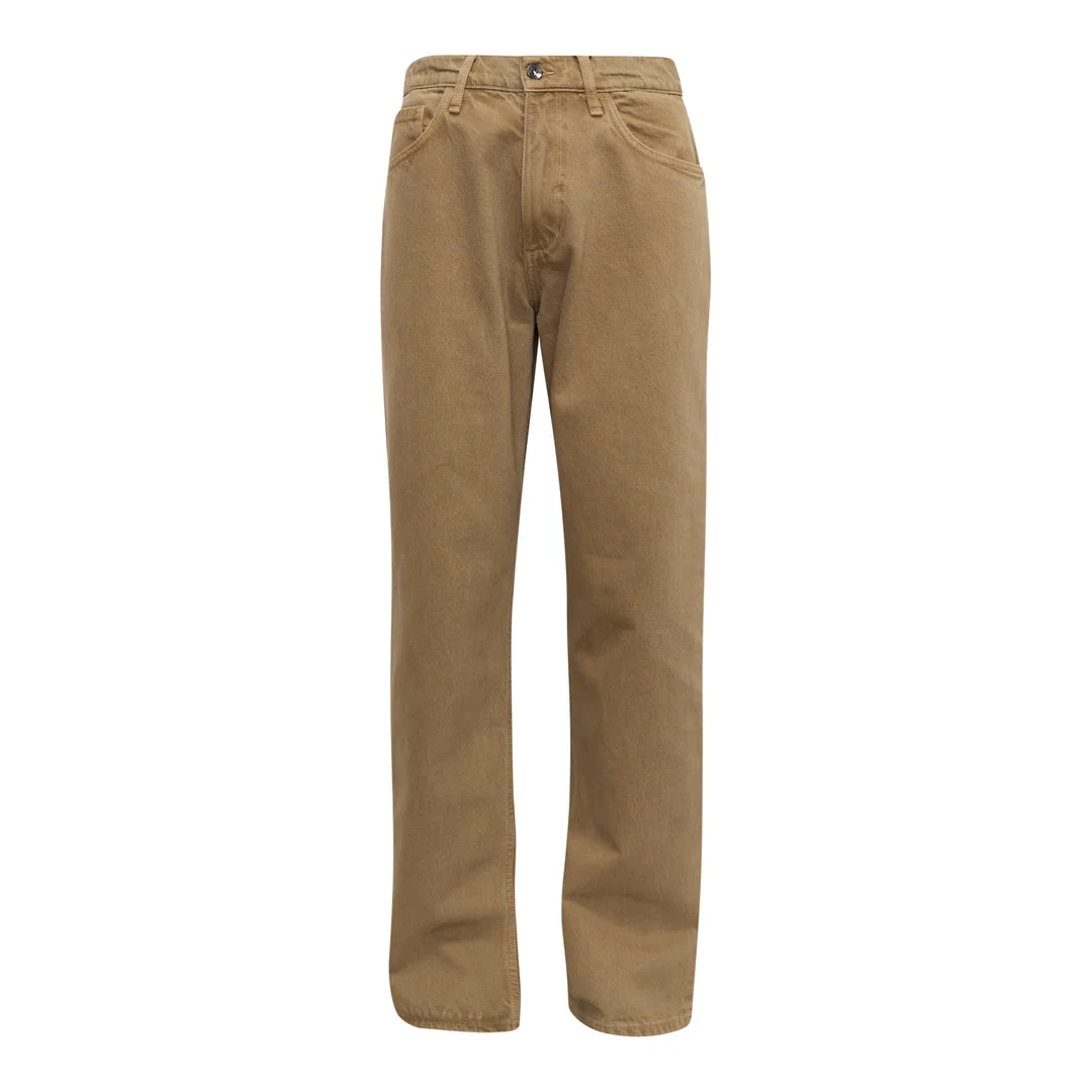 Relaxed Straight Pants - 1