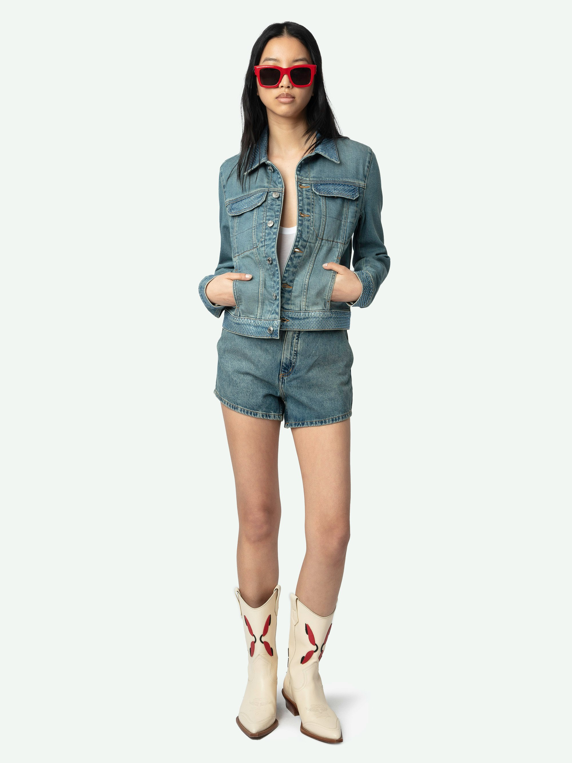 Kioky Denim Jacket - 4