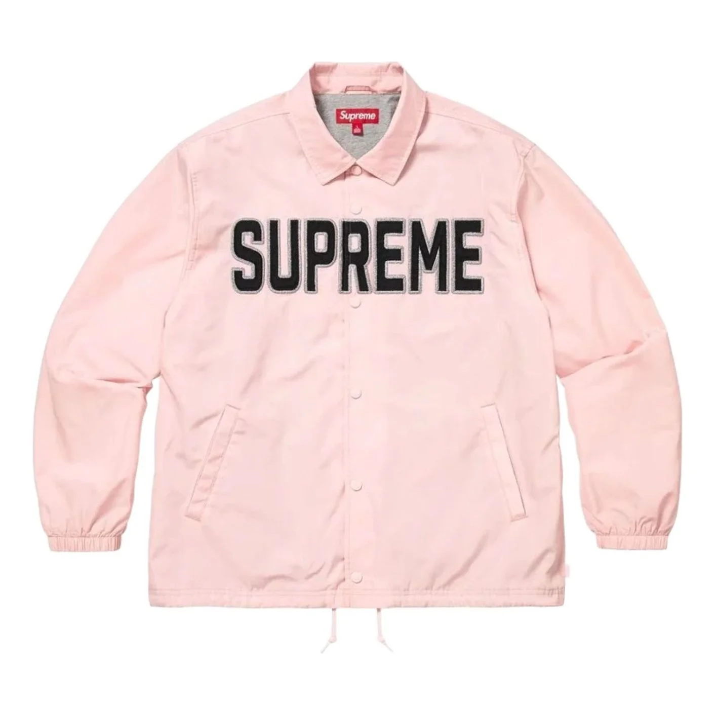 Supreme SS26 Spellout Coaches Jacket 'Pink' SUP-SS26-203-PNK - 1