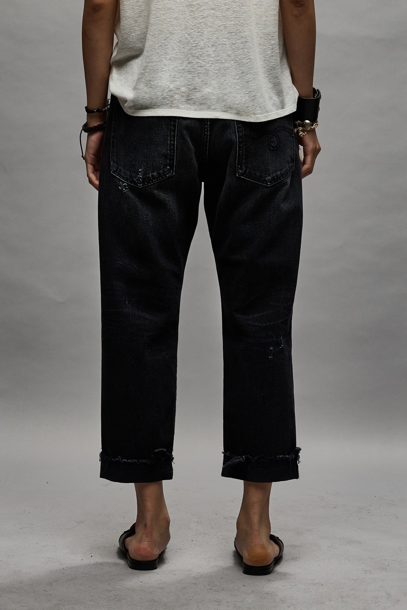 R13 Boyfriend Jean - Jake Black | R13 | REVERSIBLE